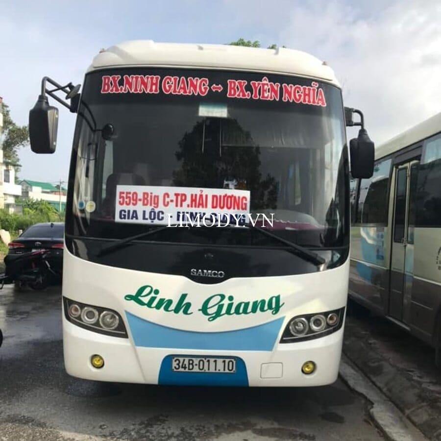 5 Nhà xe khách Hà Nội Ninh Giang- Hải Dương limousine xe buýt