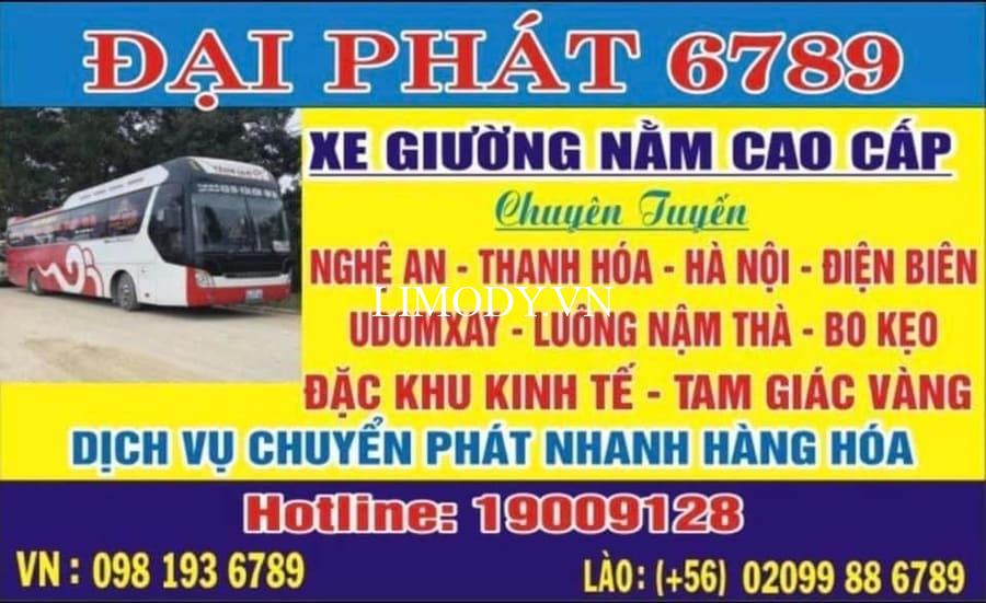 Top 6 Nhà xe Điện Biên đi Luang Prabang số điện thoại đặt vé