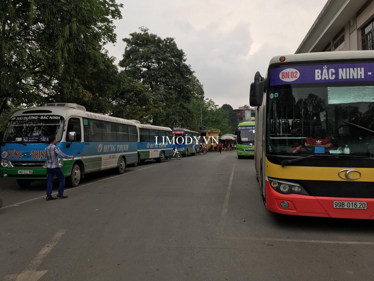 Tuyến bus xe buýt Lục Nam Hải Dương tần suất 30 phút/chuyến
