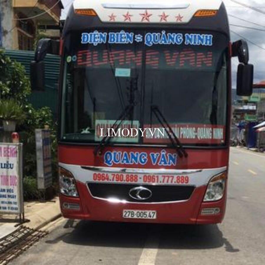 5 Nhà xe Điện Biên Quảng Ninh đi Móng Cái giá vé số điện thoại