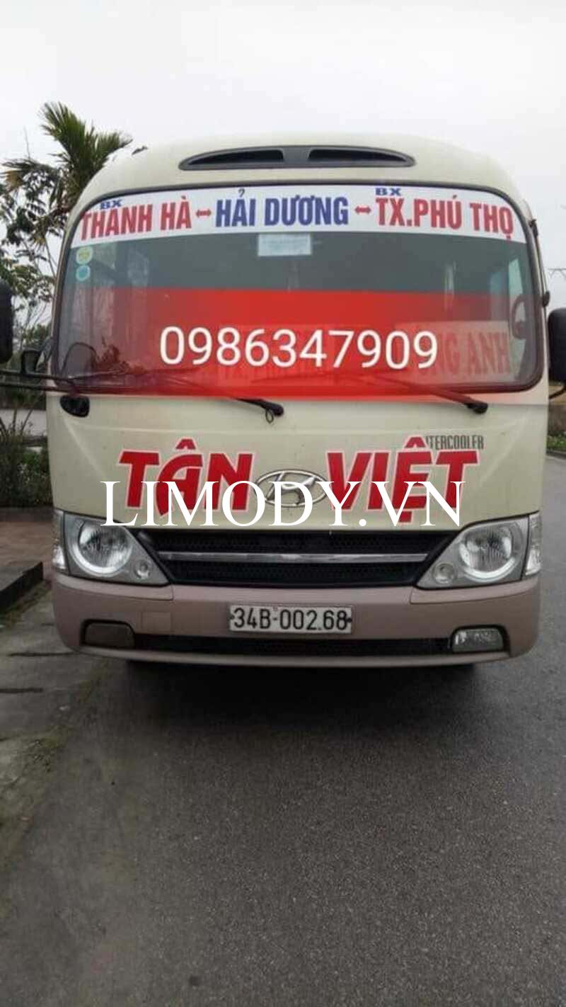 Top 4 Nhà xe Hải Dương Phú Thọ Việt Trì đặt vé xe khách xe ghép