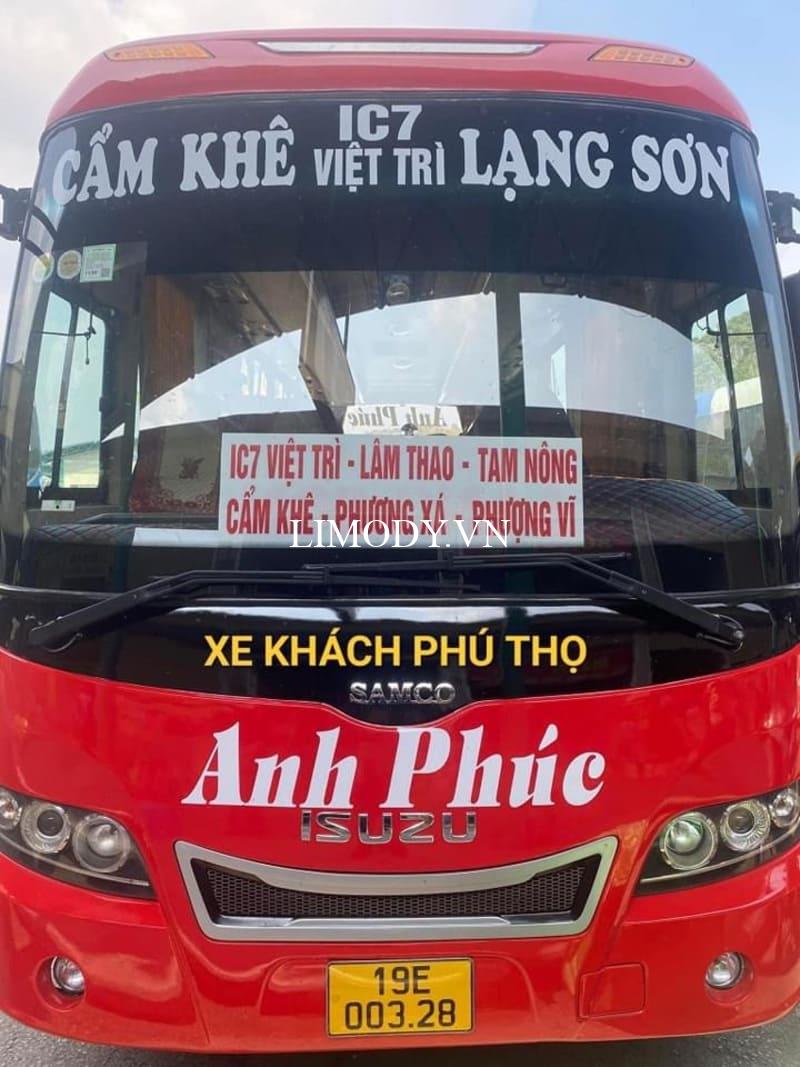 Top 2 Nhà xe khách Lạng Sơn Phú Thọ xe Việt Trì đi Lạng Sơn