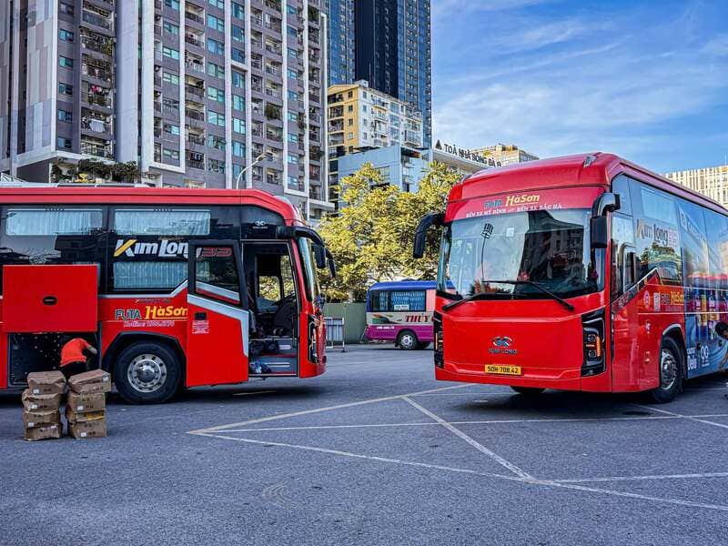 17 Nhà xe khách Phú Thọ Mỹ Đình đi Việt Trì Cẩm Khê Thanh Sơn