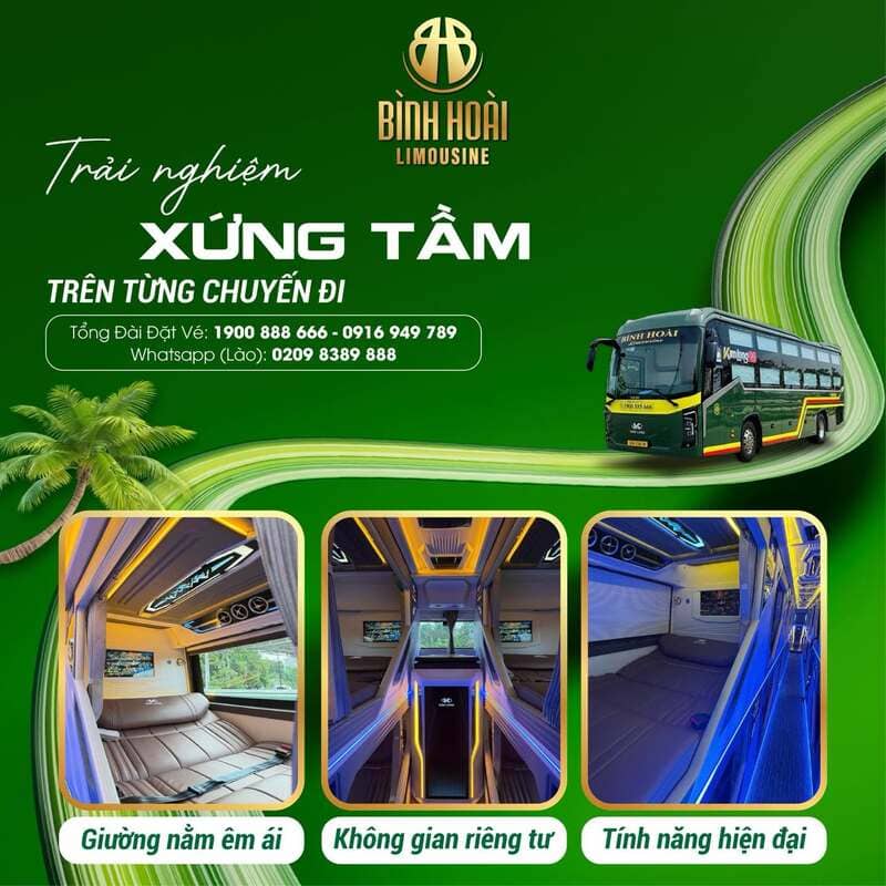Top 13 Nhà xe Hà Tĩnh Quảng Bình đi Đồng Hới Lệ Thủy limousine