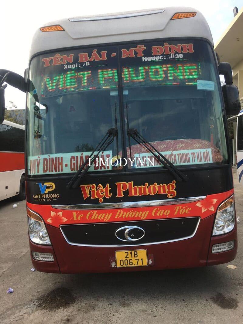 8 Nhà xe khách Việt Trì Yên Lập xe Yên Lập đi Phú Thọ từ Hà Nội