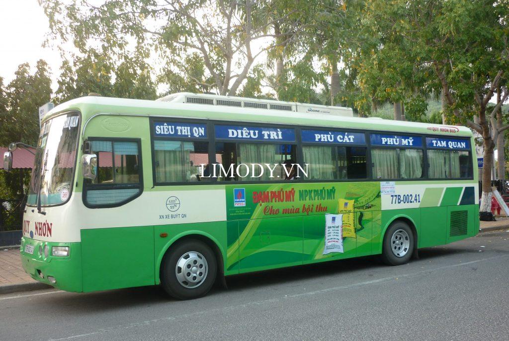 Tuyến xe bus xe buýt Gò Găng Quy Nhơn giá vé 50k