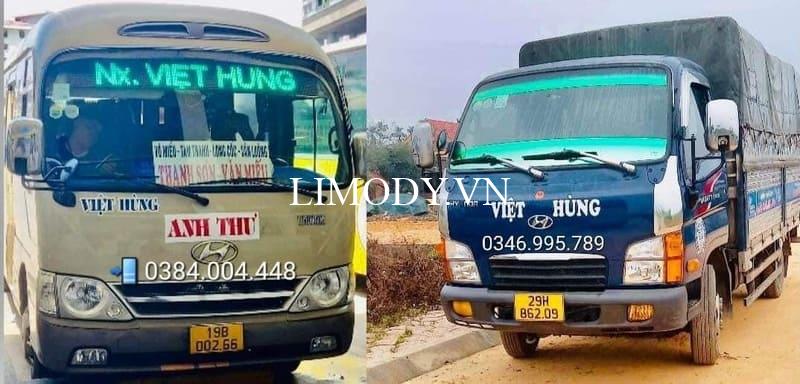 Top 5 Nhà xe limousine đi Thanh Thuỷ Phú Thọ Việt Trì