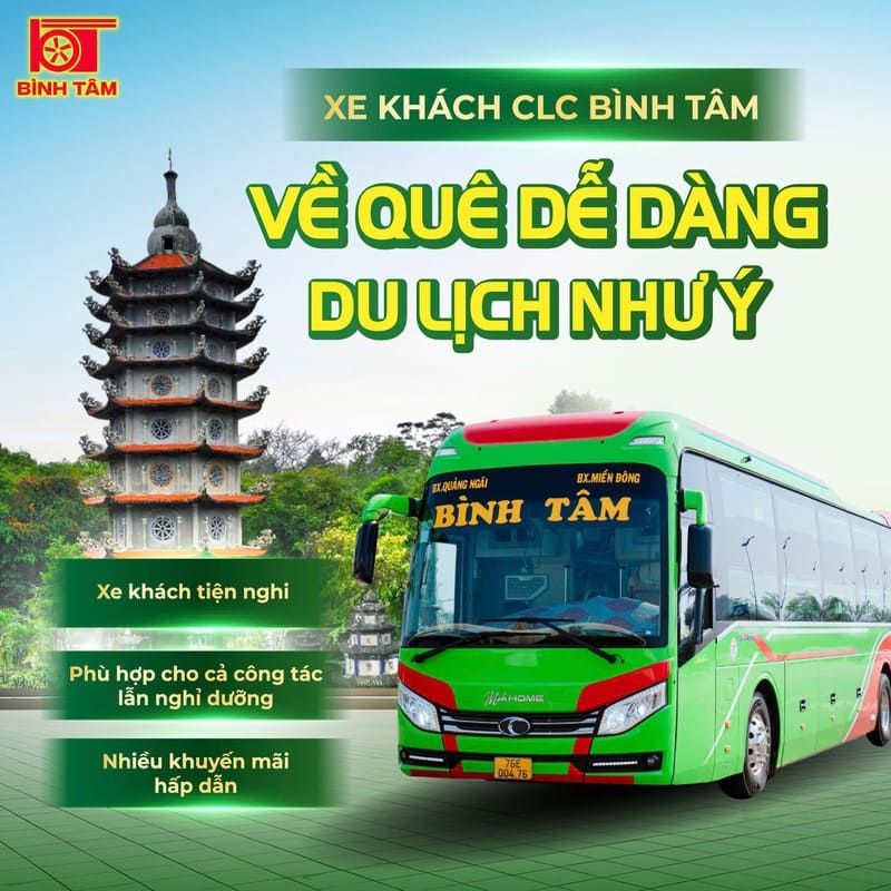 Top 14 Nhà xe từ bến xe Miền Tây đi Quy Nhơn Bình Định