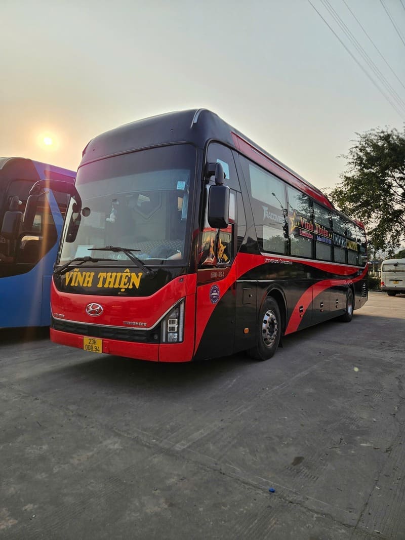 Nhà xe Vĩnh Thiện Hà Giang Hà Nội Mỹ Đình Gia Lâm phố cổ