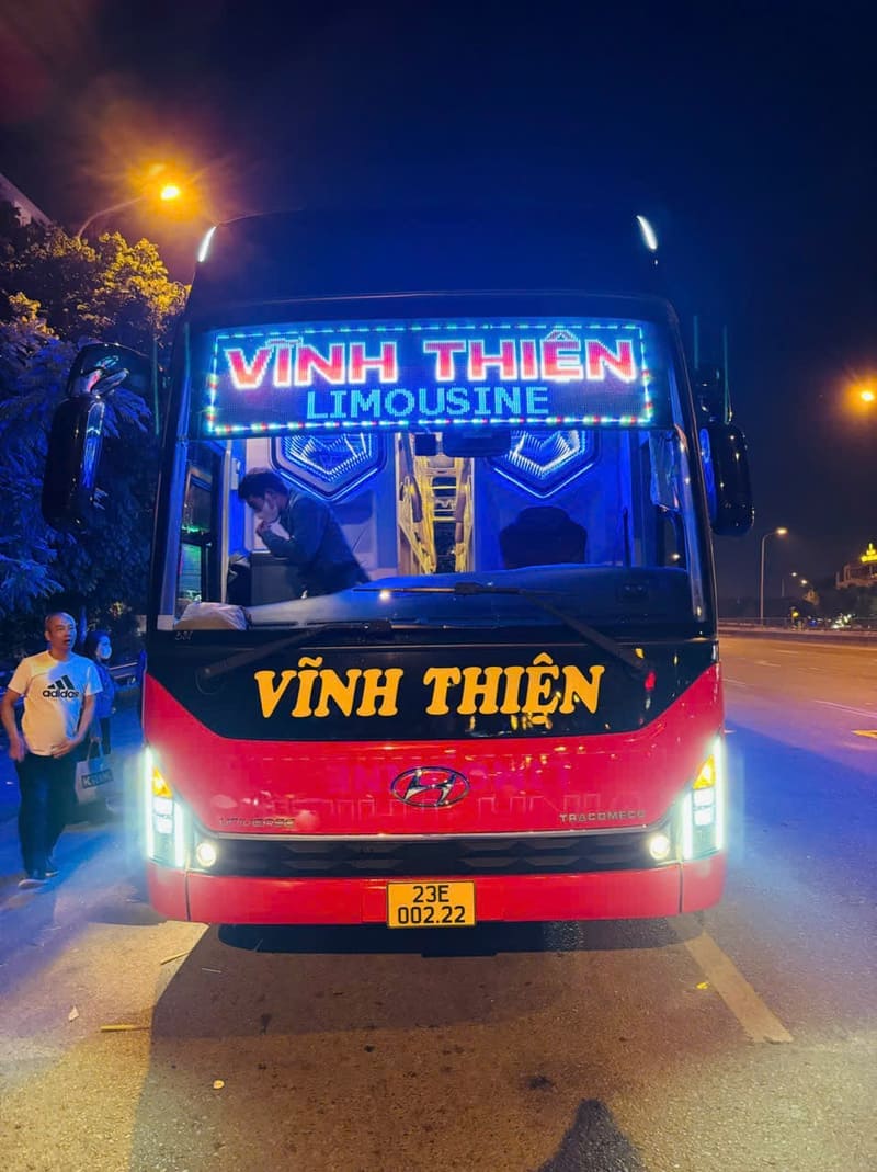 Nhà xe Vĩnh Thiện Hà Giang Hà Nội Mỹ Đình Gia Lâm phố cổ