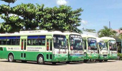 Tuyến xe bus xe buýt Quy Nhơn - Nhơn Lý 60 phút/chuyến