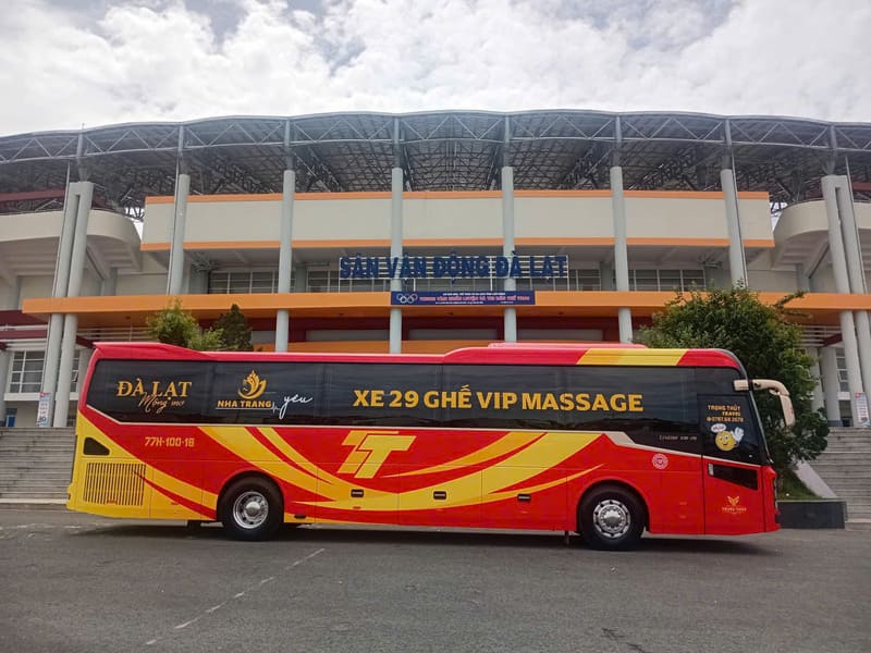 6 Nhà xe Cam Ranh đi Đà Lạt vé xe khách limousine giường nằm