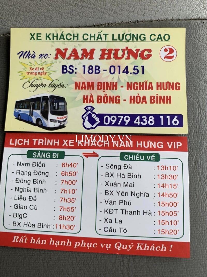 Top 4 Nhà xe Yên Nghĩa Nghĩa Hưng số điện thoại tổng đài