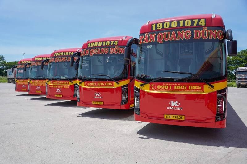 11 Nhà xe Quảng Bình Quy Nhơn từ Ba Đồn Đồng Hới đi Bình Định
