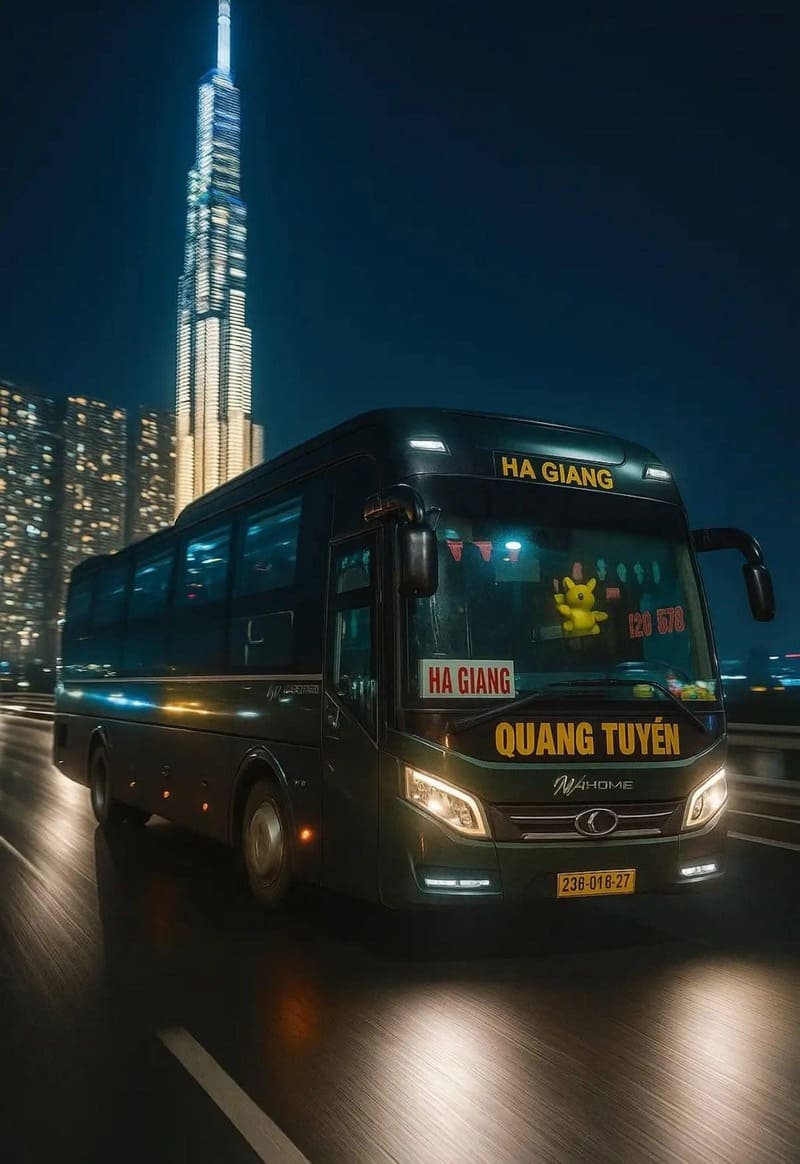 11 Nhà xe Quảng Ninh Hà Giang Đồng Văn limousine giường nằm