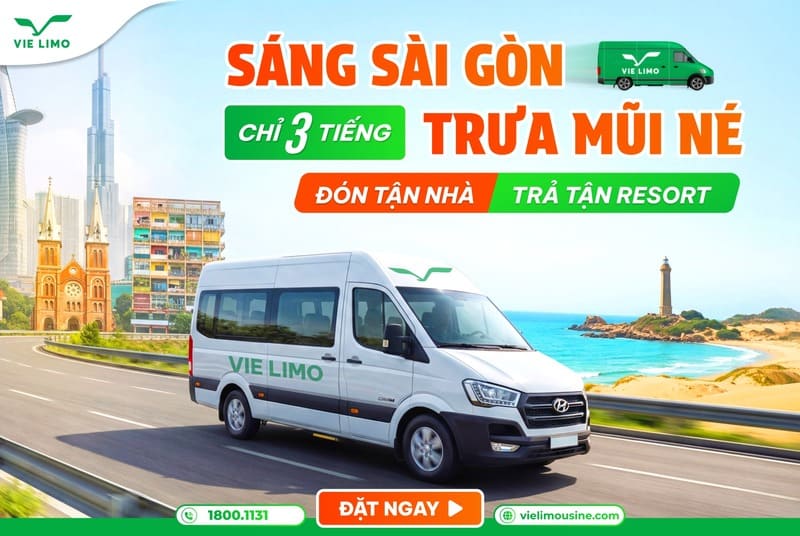 13 Nhà xe sân bay Tân Sơn Nhất đi Phan Thiết Mũi Né đón tận nơi