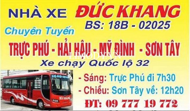 Top 4 Nhà xe khách từ Nhổn về Hải Hậu đặt vé xe limousine