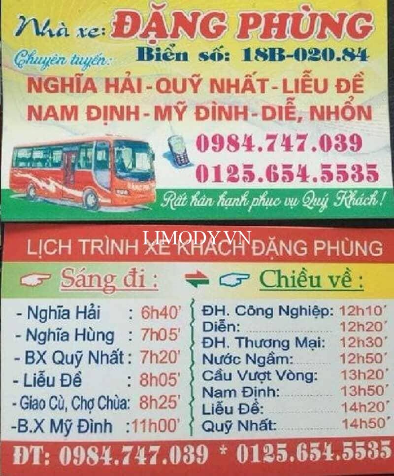 Top 10 Nhà xe Nam Định - Diễn - Nhổn đặt vé xe limousine