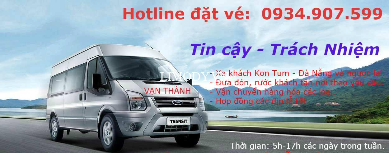 24 Nhà xe Đà Nẵng Kon Tum đặt xe khách limousine giường nằm