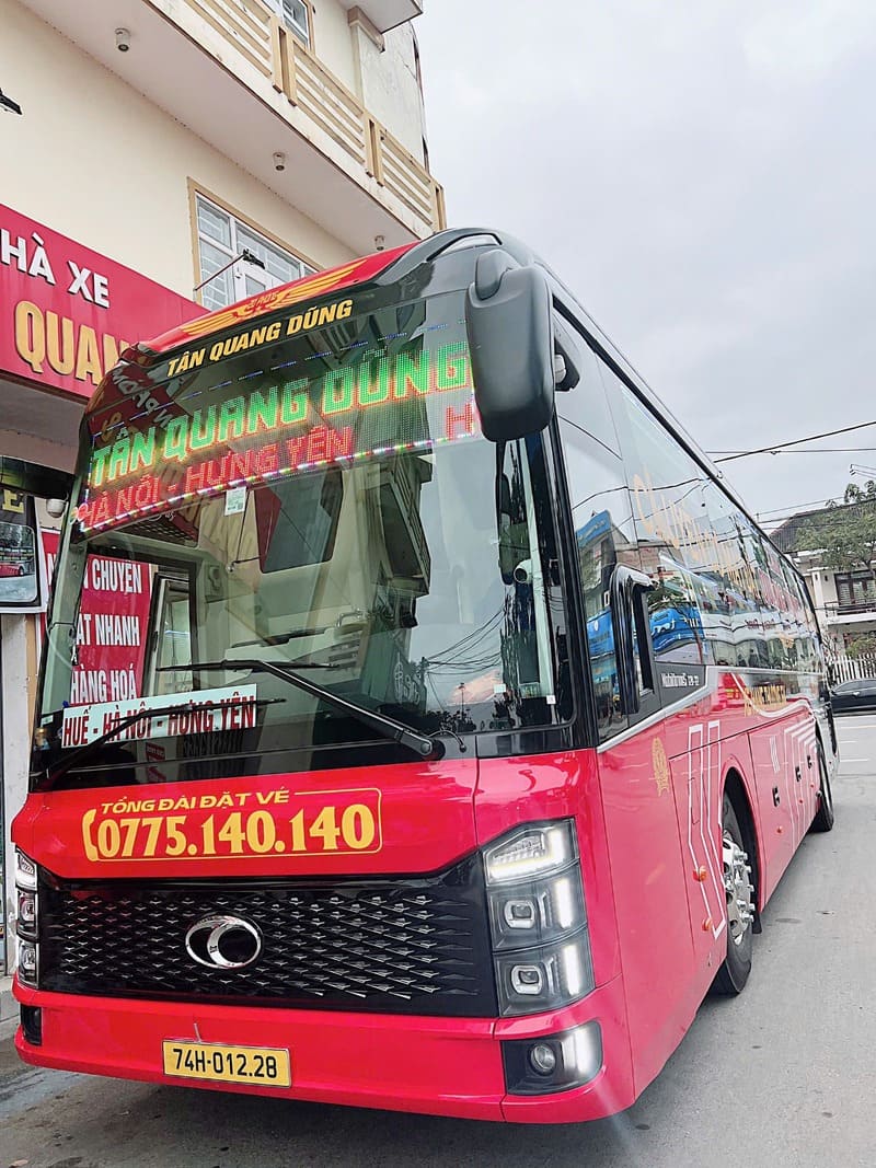 23 Nhà xe Thanh Hóa Quảng Bình Đồng Hới limousine giường nằm