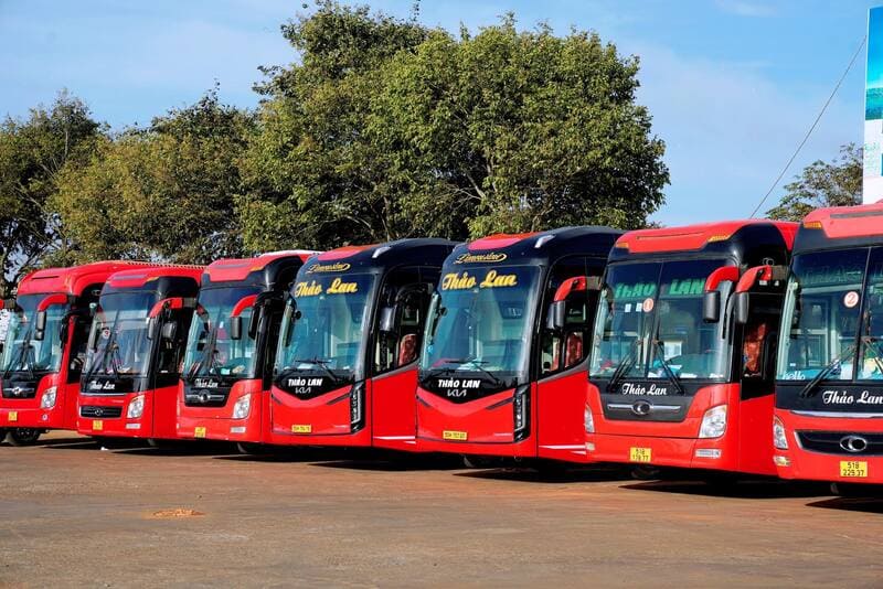 Nhà xe Thảo Lan Buôn Hồ Đắk Lắk TP.HCM Bến xe An Sương