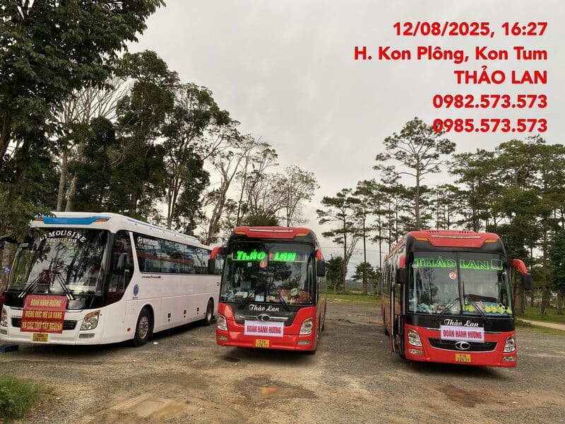 Nhà xe Thảo Lan Buôn Hồ Đắk Lắk TP.HCM Bến xe An Sương
