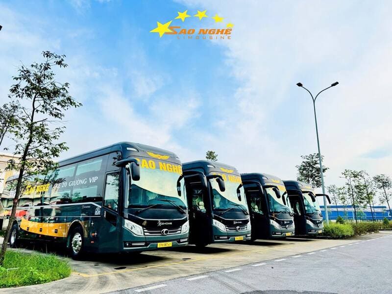 21 Nhà xe khách Nghệ An Mỹ Đình Vinh Đô Lương Diễn Châu Thái Hòa