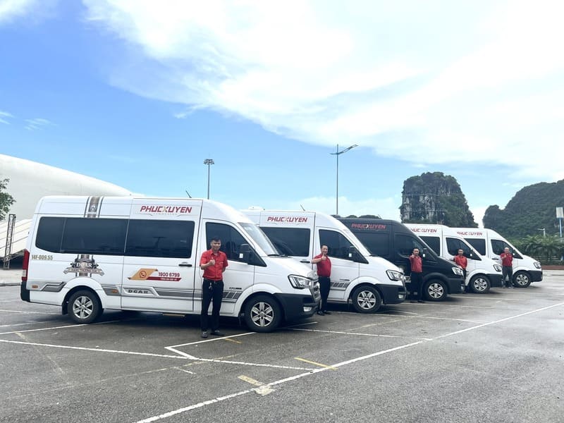 26 Nhà xe limousine Hà Nội Quảng Ninh giờ chạy xe khách giường nằm