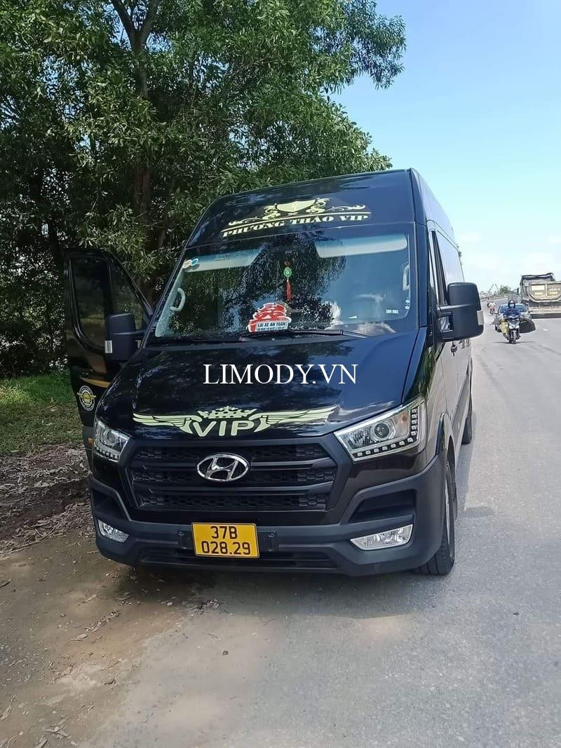 5 Nhà xe limousine Vinh Thái Hòa số điện thoại đặt vé xe khách