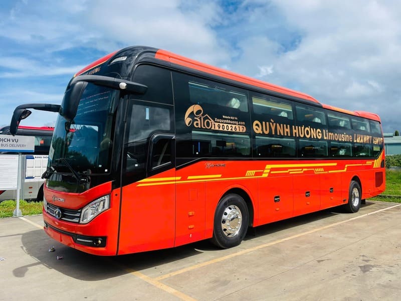 Nhà xe Quỳnh Hương Đắk Lắk TPHCM Sài Gòn Hà Nội Hải Dương