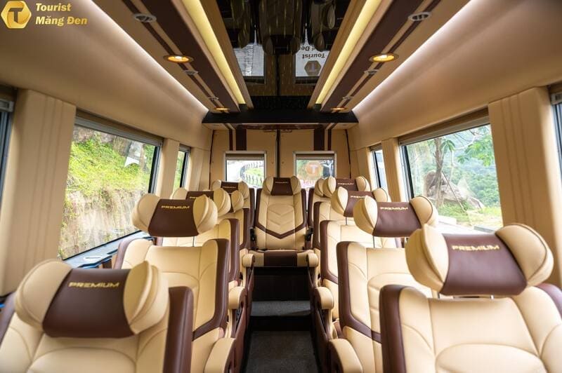 10 Nhà xe Đà Nẵng Măng Đen vé xe khách limousine giường nằm