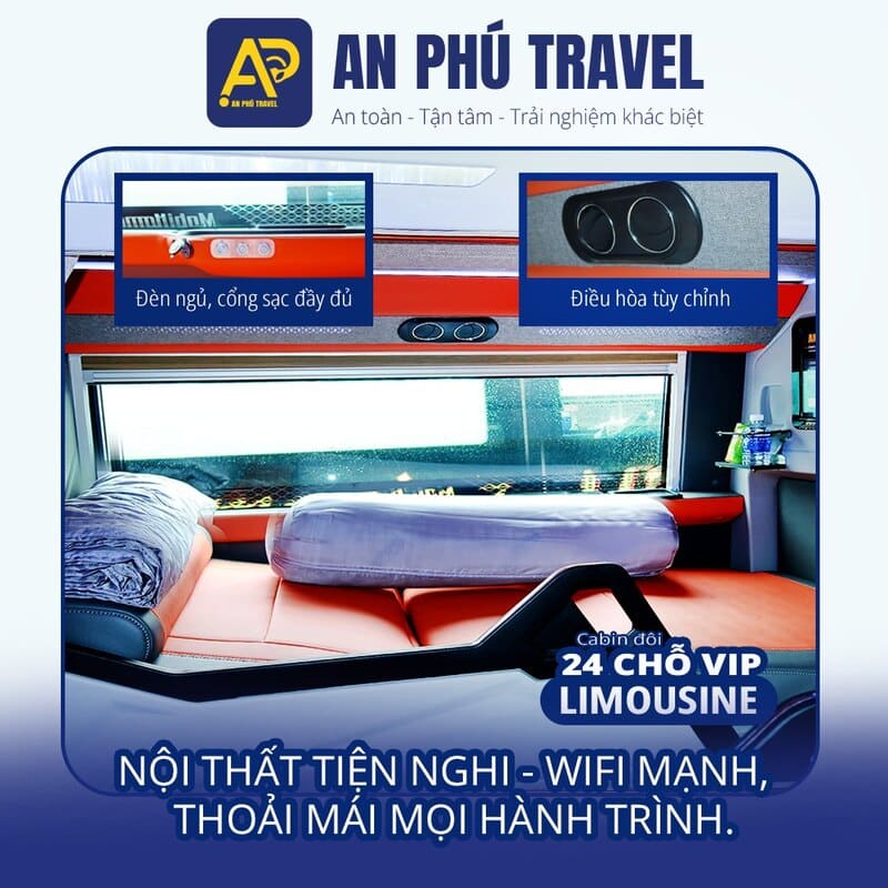 29 Nhà xe Đà Nẵng Nha Trang đặt xe khách limousine giường nằm