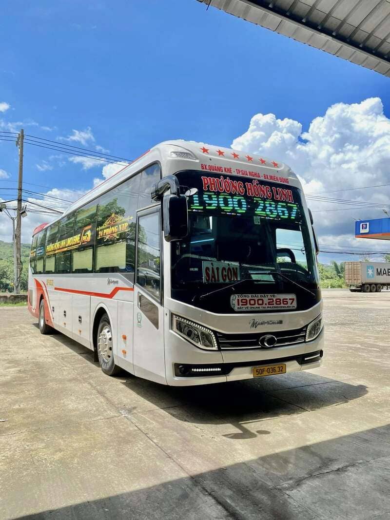 Top 10 Nhà xe Kon Tum đi Bình Phước Đồng Xoài số điện thoại