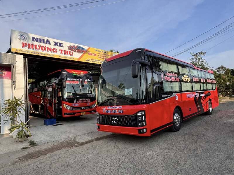 Top 10 Nhà xe Kon Tum đi Quảng Trị Đông Hà số điện thoại