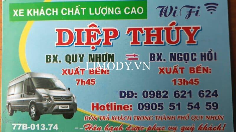 Top 7 Nhà xe Ngọc Hồi Quy Nhơn đi Bình Định số điện thoại 24/7