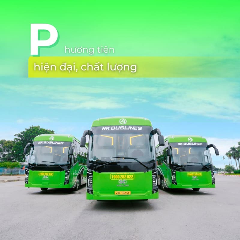 52 Nhà xe Quảng Bình Hà Nội đi Đồng Hới limousine giường nằm