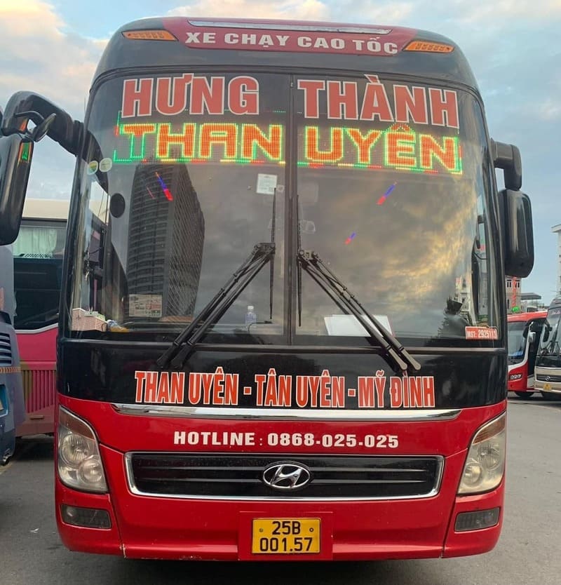 Nhà xe Hưng Thành Lai Châu: Số điện thoại, giá vé và lịch trình