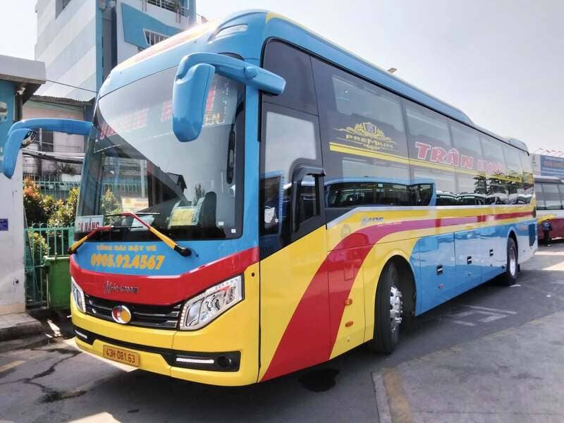 Nhà xe Trần Hòa Đại Lộc Quảng Nam Sài Gòn TPHCM Đà Lạt