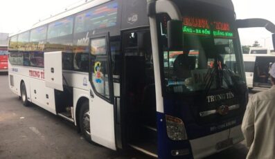 Nhà xe Trung Tín tuyến Đà Nẵng Ba Đồn Đồng Hới Quảng Bình