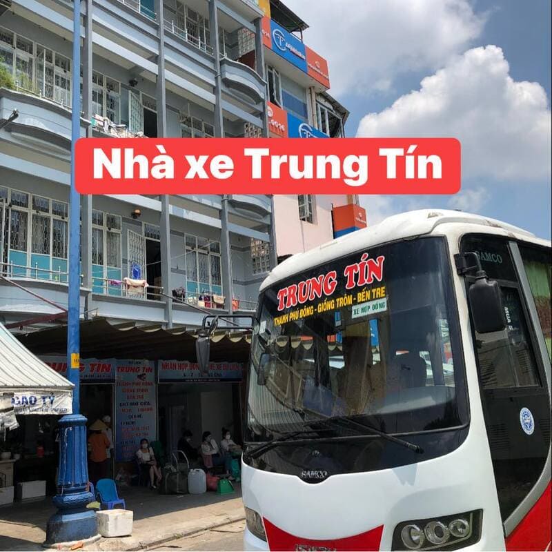 Nhà xe Trung Tín: Số điện thoại và lộ trình Sài Gòn đi Bến Tre