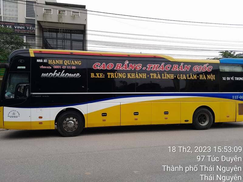 Top 7 Nhà xe Gia Lâm Cao Bằng giá vé từ 300k số điện thoại 24/7