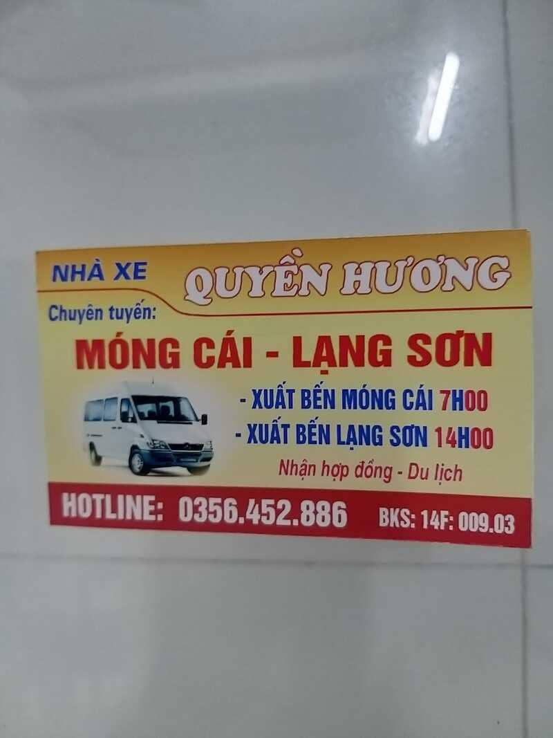 7 Nhà xe Lạng Sơn Quảng Ninh Hạ Long Móng Cái Bãi Cháy Uông Bí