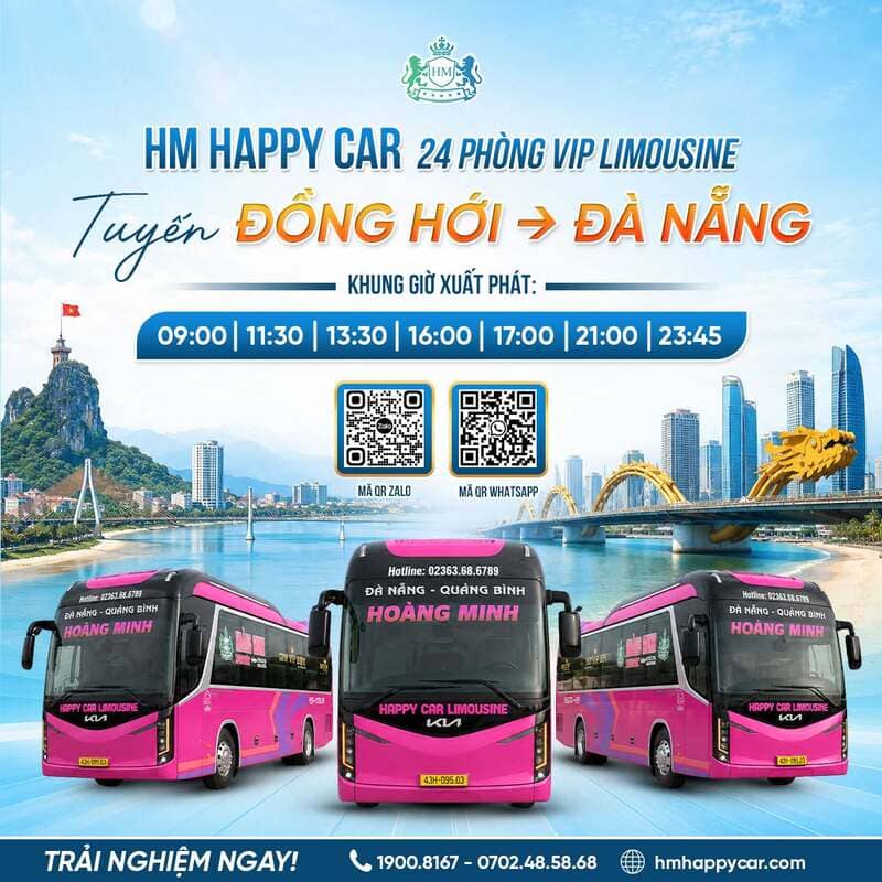 Top 10 Nhà xe Quảng Trị đi Quảng Ngãi số điện thoại đặt vé