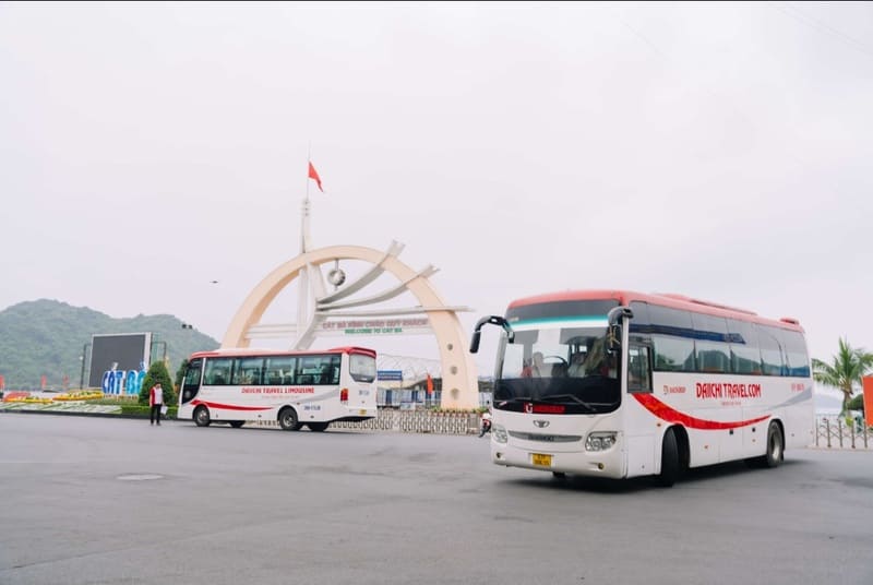 Top 3 Nhà xe Ninh Bình Cát Bà limousine đưa đón tận đảo bến cảng