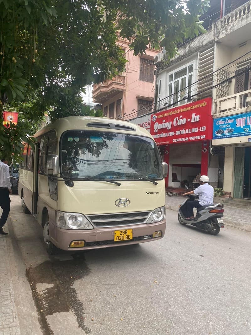 Nhà xe Anh Dũng Nam Sách Hải Dương Hà Nội bến xe Giáp Bát
