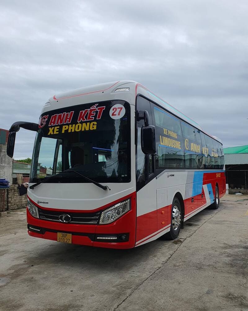 Nhà xe Anh Kết Triệu Sơn Thanh Hóa đi Sài Gòn và Tây Nguyên