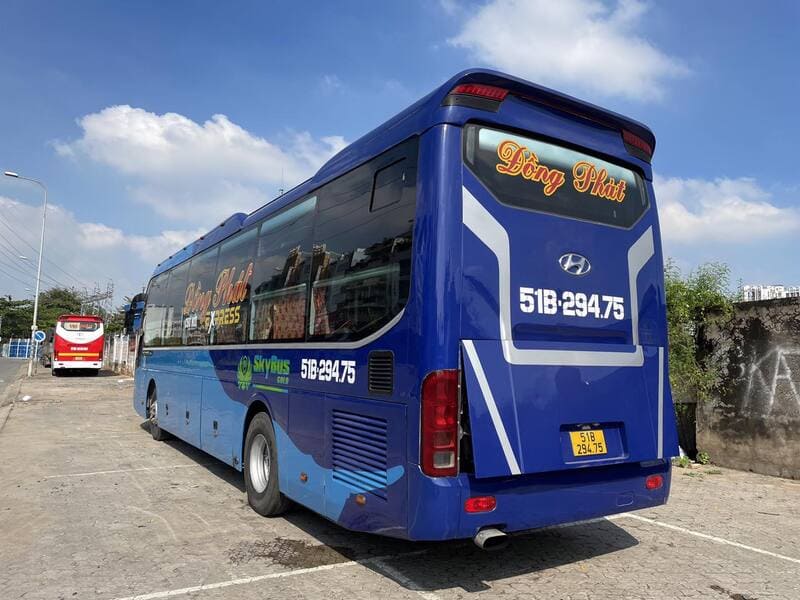 Nhà xe Đồng Phát Chợ Mới Mỹ Luông An Giang đi Sài Gòn
