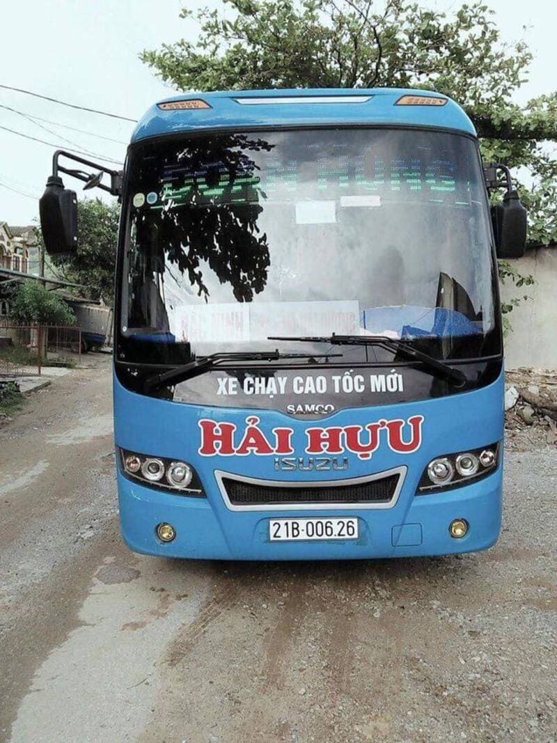 Nhà xe Hải Hựu Lục Yên đi Hà Nội Hưng Yên: Số điện thoại, giá vé