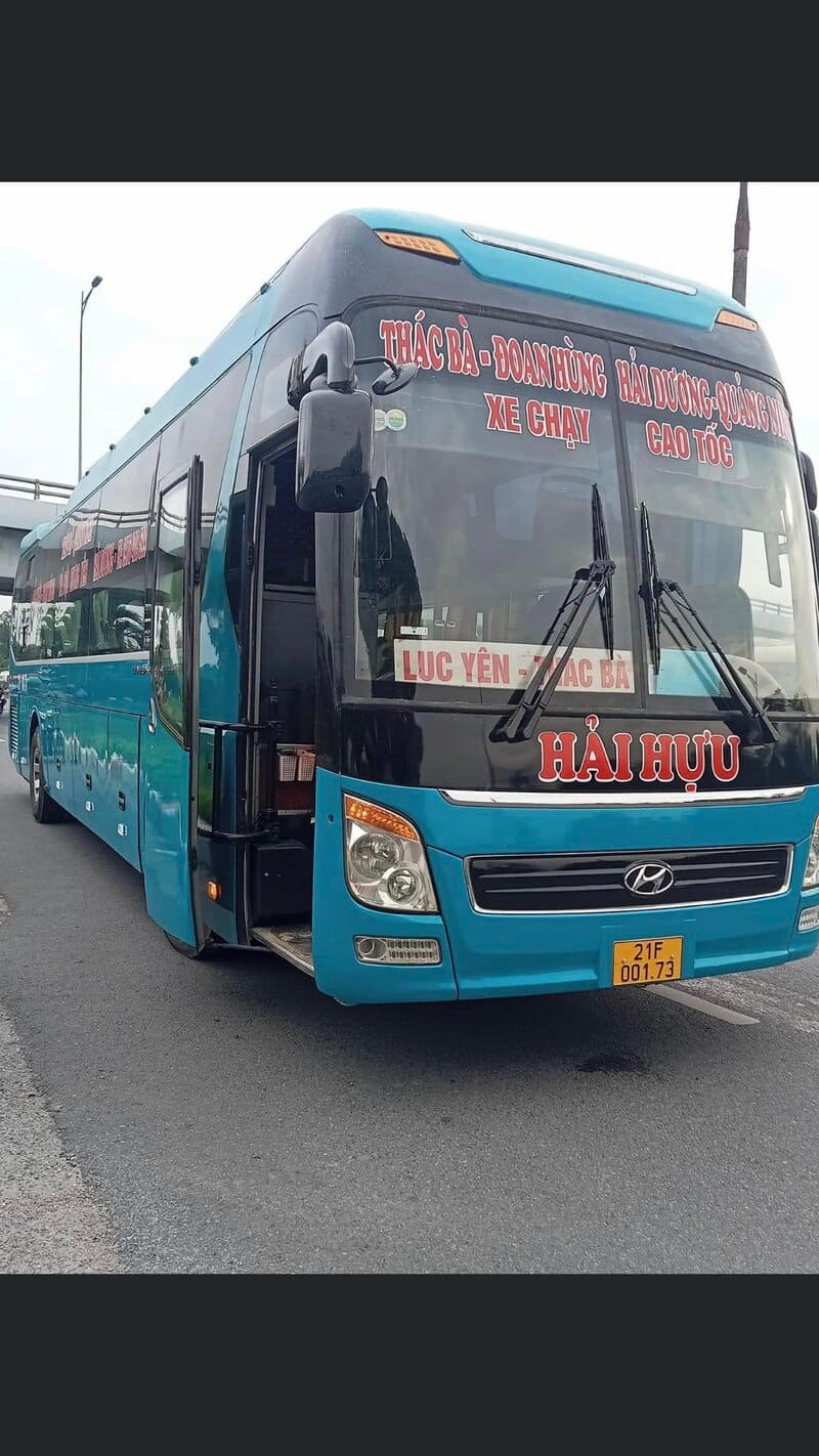 Nhà xe Hải Hựu Lục Yên Thác Bà Đoan Hùng Quảng Ninh