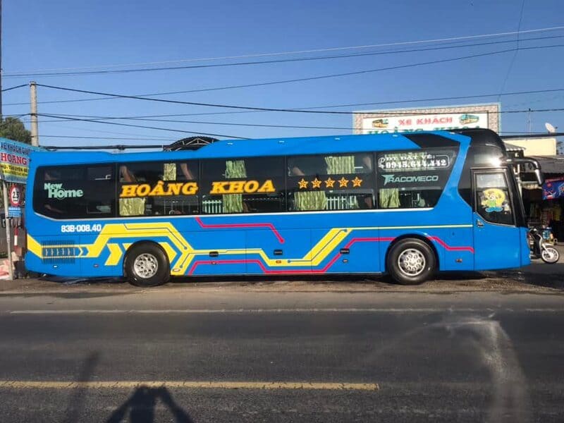 Nhà xe Hoàng Khoa Bạc Liêu Sóc Trăng đi Bình Dương Sài Gòn
